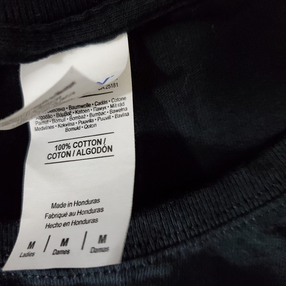 Coach's Wife Black Tee, Size Medium - Picture 4 of 6